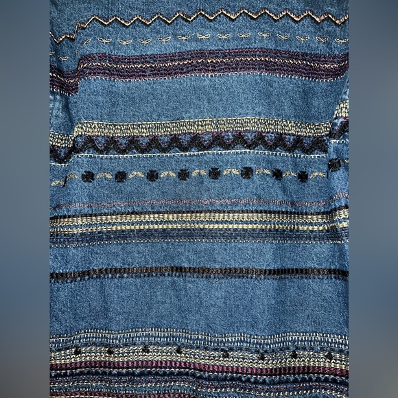 Vintage Orvis Embroidered Jean Jacket - Picture 11 of 16